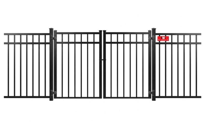 Metal Double Walk Gate