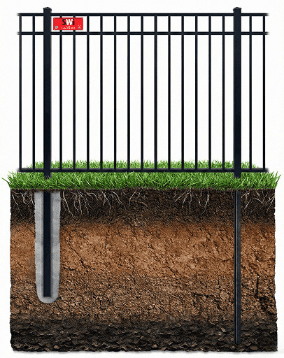 Fence installation methods