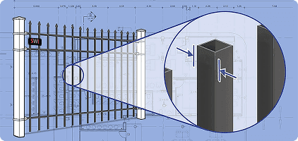 Ornamental Steel Pickets